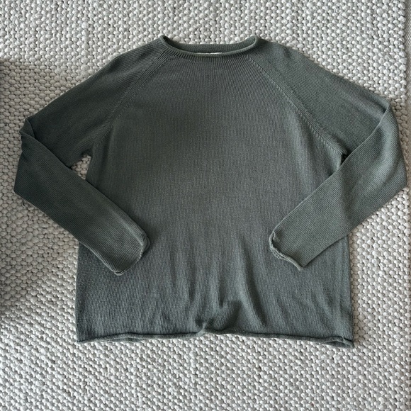 YMC (You Must Create) Olive Green Knit Sweater - Size XS - Picture 3 of 4